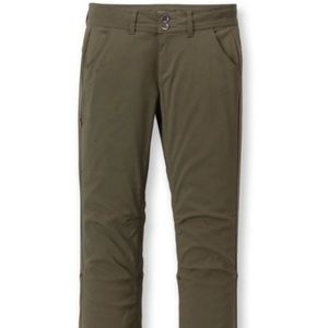 Prana Green Halle Hiking Pants